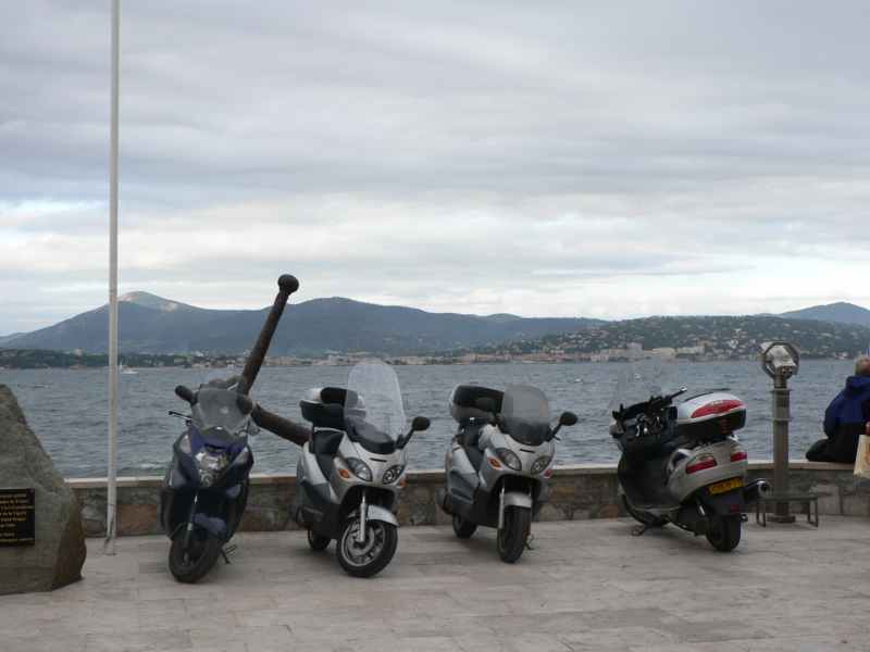 Puis arrivée à Saint-Tropez